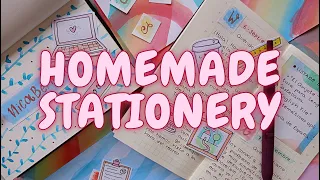 DIY STATIONERY IDEAS (16) 🌜EASY PAPER CRAFT TO MAKE AT HOME 🦋 BACK TO SCHOOL KIT