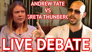 Andrew Tate and Greta Thunberg Debate Climate Change