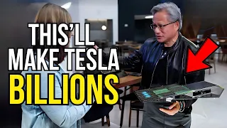 NVIDIA CEO Just Leaked Something MASSIVE on Tesla Robotics