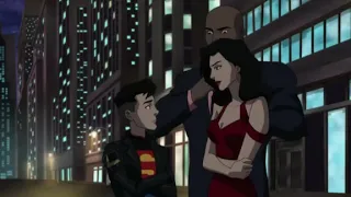 SuperBoy flirting with Lois Lane || Reign of The Superman (2019)