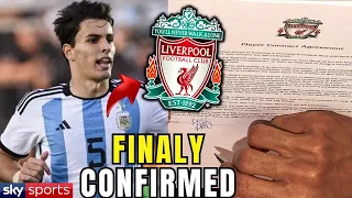 STAR OF ARGENTINA YOUNG PROMISER TO SIGN A CONTRACT WITH LIVERPOOL