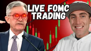 🔴 LIVE FOMC OPTION DAY TRADING  |  SPY QQQ TSLA NVDA