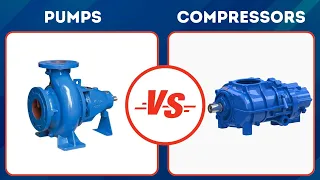 Pumps Vs Compressors | Difference Between Pump and Compressor