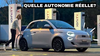 Fiat 500 électrique: quelle autonomie réelle sur autoroute?