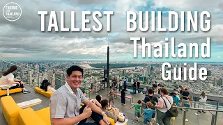 Mahanakhon skywalk : Highest building in Thailand, King power MAHANAKHON must try experience Bangkok