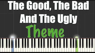 The Good, The Bad And The Ugly - Theme - Piano Tutorial