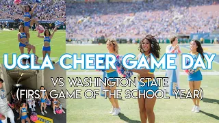 UCLA vs. Washington State | UCLA Cheer football game day vlog