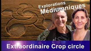 Extraordinaire crop circle, comment apparaît ce phénomène.