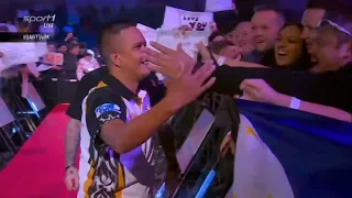 Christian Perez Walk on - World Darts Championship 2023