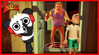 Hello Neighbor Hide N Seek THE NEIGHBOR'S SON IS GONNA GET ME Let's Play with Combo Panda