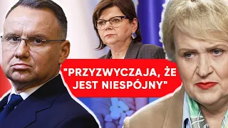 "Niespójny" Duda. Weto prezydenta. Prof. Molęda-Zdziech: Merytoryczne rozeznanie jest słabe