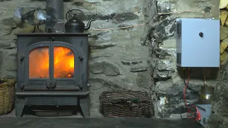 Simple DIY Waste Oil Burner for Wood Burning Stove