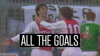 ALL THE GOALS - Marco van Basten | Ajax Legend’s goals in 20 minutes