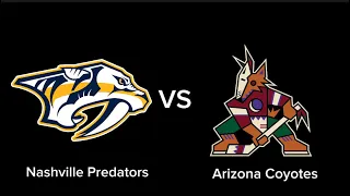Nashville Predators (12) vs Arizona Coyotes (28) 3/28/24
