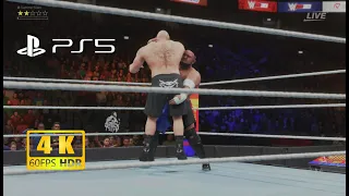 WWE 2K20 (PS5) 4KHDR Gameplay