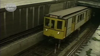 Berliner U-Bahn: Altbauzüge in Ost Berlin