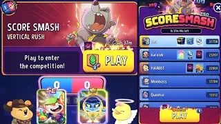 Score Smash Vertical Rush Rainbow| Match Masters | Match Masters Gameplay