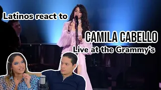 Latinos react to CAMILA CABELLO GRAMMY'S 2020 FIRST MAN