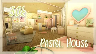 Pastel House | 30k Bloxburg Build | No Gamepasses