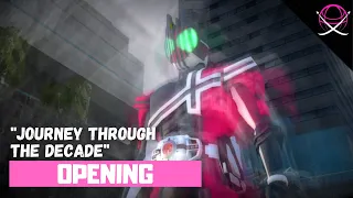 Kamen Rider Decade - Opening FULL〘Journey Through The Decade〙by GACKT