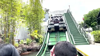 POV Jurrasic World - The Ride at Universal Studios