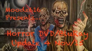 Huge Horror DVD/BluRay/VHS/Collectables Update 4 Nov 2015