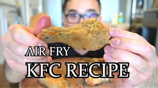 I Cooked KFC Original Recipe in a Air Fryer and it came out tasting like KFC! - Copycat Recipe