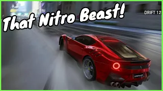 That Nitro Beast! | Asphalt 9 5* Golden Ferrari F12tdf Multiplayer