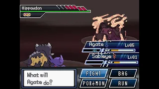 Pokemon Rejuvenation V13 Intense Mono Rock Vs Rift Hippowdon