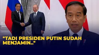 Jokowi Bertemu Putin Bawa Misi Damai Rusia-Ukraina: Saya Siap Jadi Jembatan