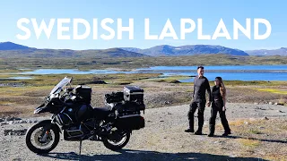 Swedish LAPLAND - Our Motorcycle Adventure Seeing REINDEERS!
