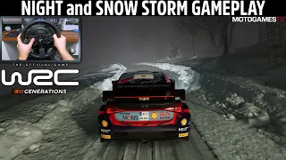 WRC Generations - Hyundai i20 N Rally1 at Rally Sweden | Thrustmaster T300RS Gameplay [PS5]