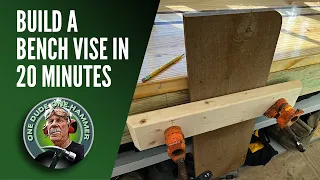 Build a Bench Vise in 20 Minutes