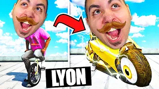 POTENZIO IL MONOCICLO A LIVELLO 999.999 SU GTA5!!