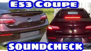 2021 Mercedes AMG E53 Coupé pure SOUND VS TUNEL SOUND | STARTUP | by DriveMaTe