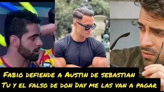 Fabio Agostini defiende a Austin de Sebastián tras tirar su foto en el Poder del Amor