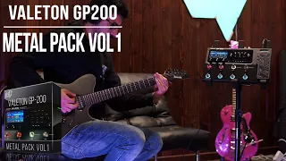 Valeton GP-200 / Sonicake Matribox II Patches | Metal Pack vol1 | Playthrough Demo