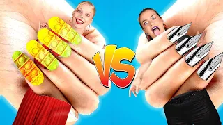 GOOD MOM VS BAD MOM CHALLENGE! Rich VS Poor, Awkward Moments by Crafty Panda How