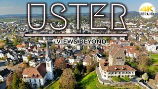 USTER 4K | City By The Water | Greifensee | Switzerland