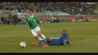 France 0 - 2 Mexico (- FIFA World Cup 2010 - Group A -- Highlights - )