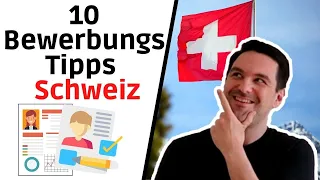 10 Bewerbungstipps für die Schweiz 🇨🇭📑 | Auswanderluchs