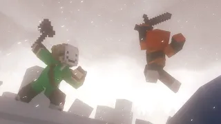 Dream vs Alan Becker (Minecraft FIGHT animation)