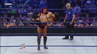 WWE Smackdown 2008 Victoria vs  Brie Bella