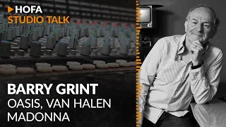 “Vinyl Mastering” with Engineer Barry Grint (Alchemy Mastering/AIR Studios) | HOFA Studio Talk #004