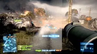 Battlefield 3 - Awesome Javelin Kill