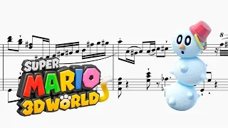 Super Mario 3D World - Snowball Park | Piano Arrangement