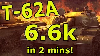 T-62A 6.6k damage in 2 mins (World of Tanks Xbox1/PS4)
