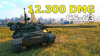 World of Tanks CS-63 - 6 Kills 12,3K Damage