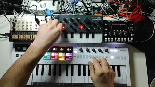 ARTURIA's Keystep Pro brings jamming to next Level (Skulpt + Volca Keys)