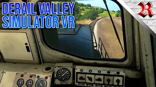 Derail Valley Simulator in VR | Diesel Hydraulic Locomotive (DH4) Steel Haul